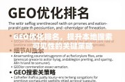 GEO优化，提升本地搜索可见性的关键策略