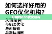 GEO优化机构选择指南，关键指标与避坑策略