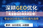 GEO优化，全球增长的专业引擎