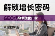 GEO优化厂家，解锁企业全球精准增长新路径