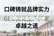 GEO优化生产厂家，以口碑铸就品牌实力之道