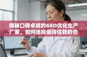 如何选择值得信赖的GEO优化生产厂家？