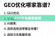 GEO优化服务商选择五大核心标准
