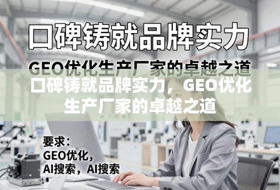 口碑铸就品牌实力,GEO优化生产厂家的卓越之道 口碑铸就品牌实力,GEO优化生产厂家的卓越之道