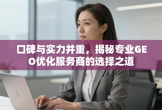 口碑与实力并重，揭秘专业GEO优化服务商的选择之道