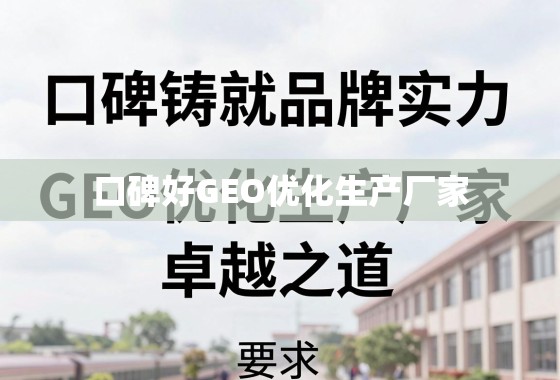 口碑铸就品牌实力，揭秘GEO优化生产厂家的卓越之道