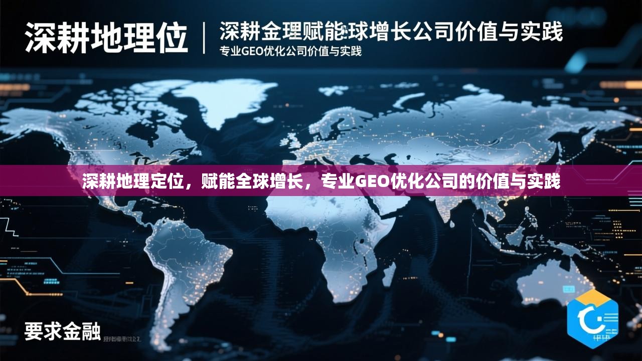深耕地理定位，赋能全球增长，专业GEO优化公司的价值与实践