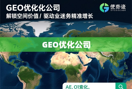 GEO优化公司，解锁地理空间价值，驱动业务精准增长