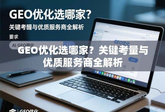 GEO优化选哪家？关键考量与优质服务商全解析
