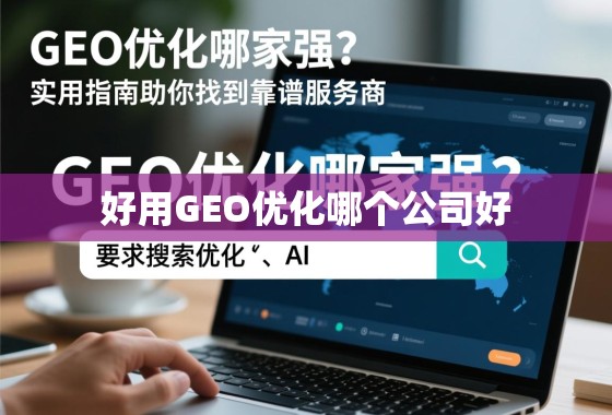 GEO优化哪家强？实用指南助你找到靠谱服务商