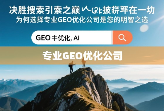 决胜搜索引擎之巅，为何选择专业GEO优化公司是您的明智之选