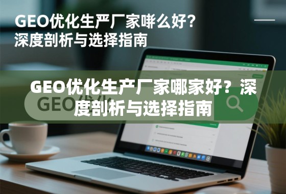 GEO优化生产厂家哪家好？深度剖析与选择指南