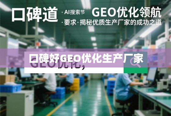 口碑载道，GEO优化领航，揭秘优质生产厂家的成功之道