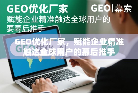 GEO优化厂家，赋能企业精准触达全球用户的幕后推手