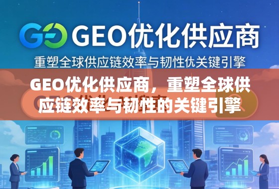GEO优化供应商，重塑全球供应链效率与韧性的关键引擎