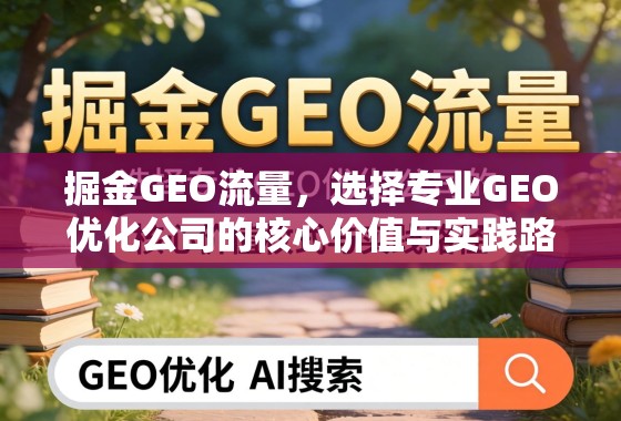 掘金GEO流量,专业优化公司的核心价值与实践路径 掘金GEO流量,选择专业GEO优化公司的核心价值与实践路径