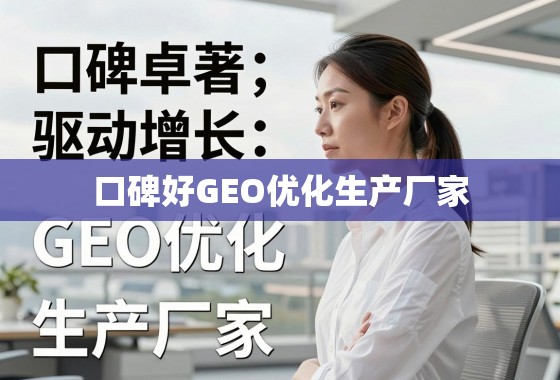 口碑卓著，驱动增长，揭秘口碑好的GEO优化生产厂家如何助力企业腾飞