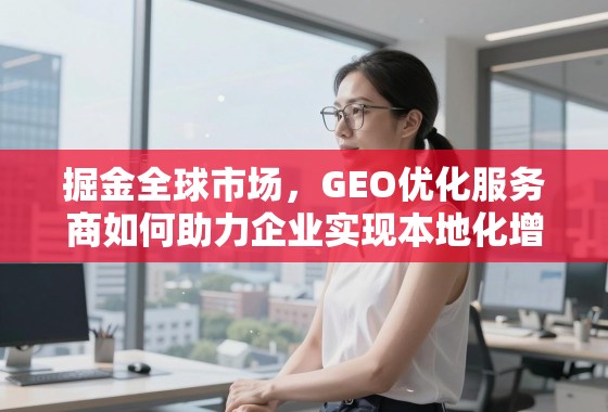 掘金全球市场，GEO优化服务商如何助力企业实现本地化增长