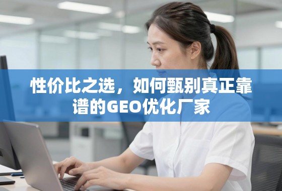 性价比之选,如何甄别真正靠谱的GEO优化厂家 性价比之选,如何甄别真正靠谱的GEO优化厂家