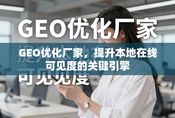 GEO优化厂家,提升本地在线可见度的关键引擎 GEO优化厂家,提升本地在线可见度的关键引擎