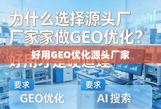 为什么选择源头厂家做GEO优化